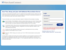 Tablet Screenshot of merchantconnectsrs.com